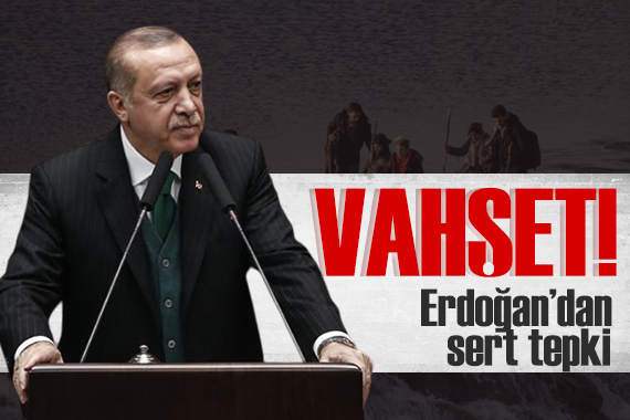 Erdoğan'dan göçmen tepkisi: İnsanlık sınavını geçemedi 