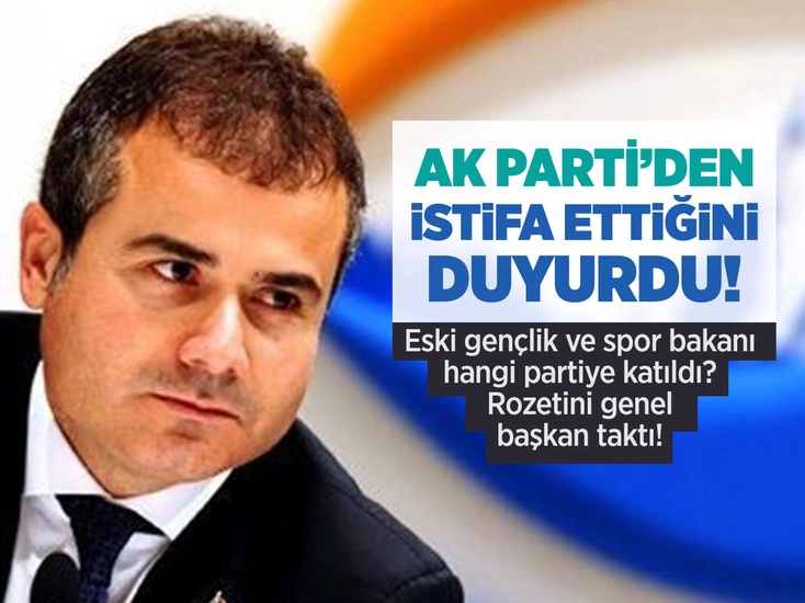 Eski bakan Suat Kılıç, AK Parti'den istifa etti..