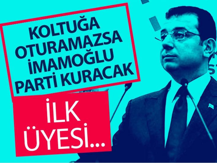 Ekrem İmamoğlu parti kuracak iddiası!