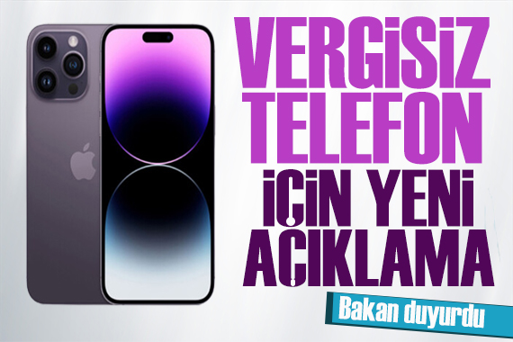 Vergisiz telefon için gözler Erdoğan'da! 