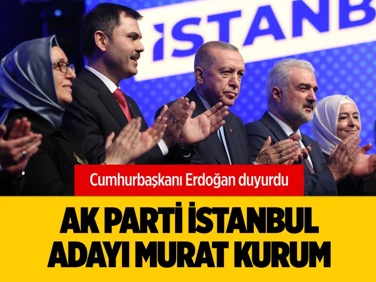 AK Parti İstanbul adayı belli oldu Cumhurbaşkanı Erdoğan açıkladı