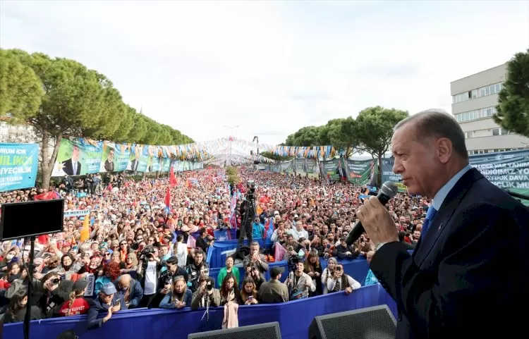 Erdoğan, Muğla Mitingine Katıldı