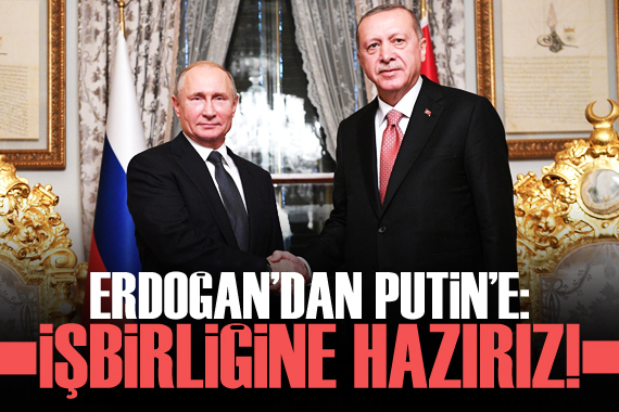 Cumhurbaşkanı Erdoğan, Putin ile görüştü 