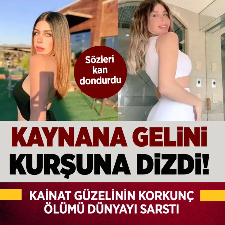 Kainat güzeli kaynanası tarafından kurşuna dizildi!