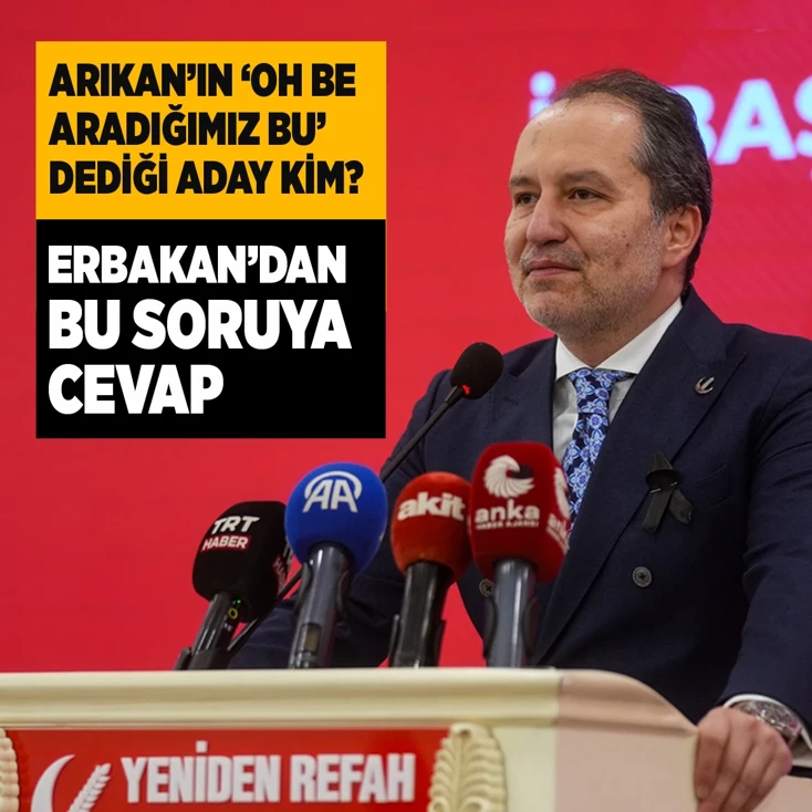 Mahmut Arıkan'ın 'oh be aradığımız bu' dediği aday kim?