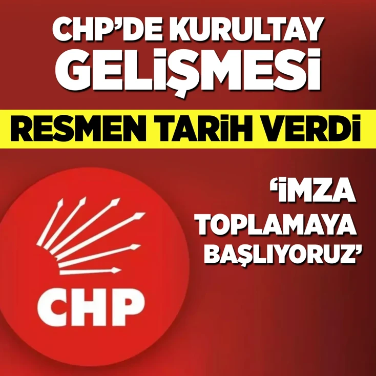 CHP'de olağanüstü kurultay için imza topluyor