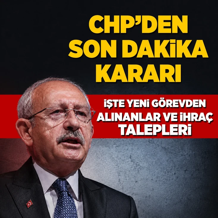Görevden alınanlar ve ihraç talepleri